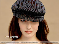 computer wallpaper, eva green, 5221, omg, what a lovely picture of eva green, in black net hat for your pc screensaver