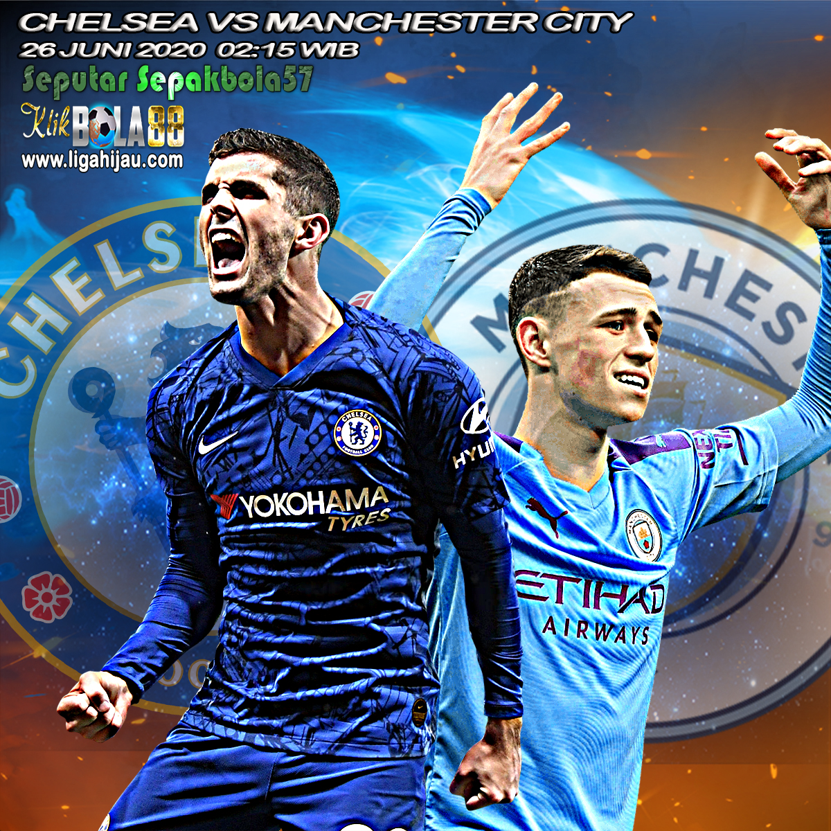 Prediksi EPL Chelsea vs Manchester City 26 Juni 2020 ~ Seputar Sepakbola