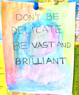 Don't be delicate