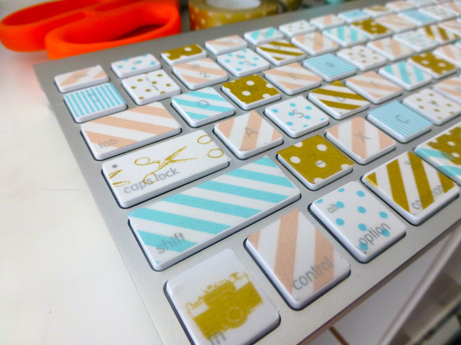 Twine and Tape Washi Tape Keyboard!