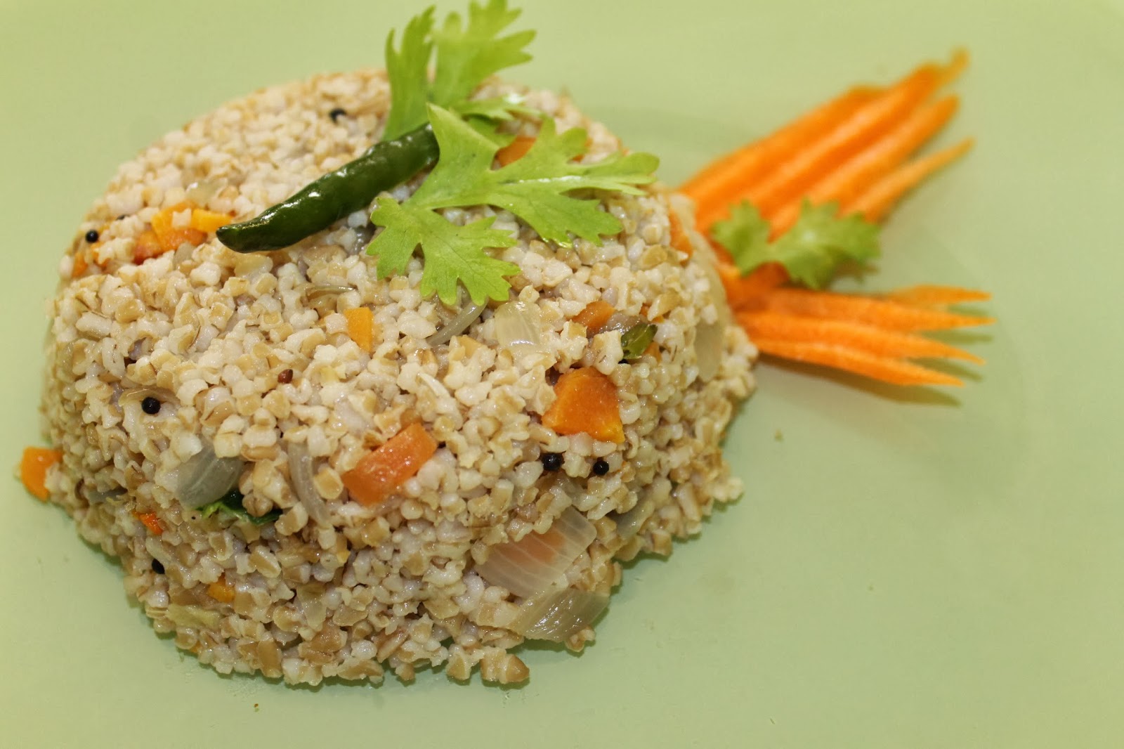 My Kitchen Treasure Broken wheat upma