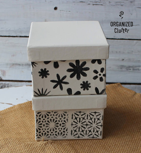 Dollar Tree Boxes Upcycled As Desk Top Storage Bins Organized Clutter