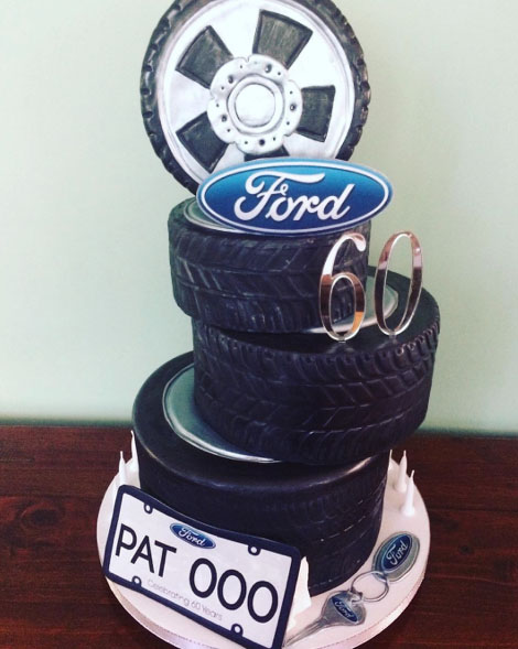 Cakes for the Husband Who Loves Cars