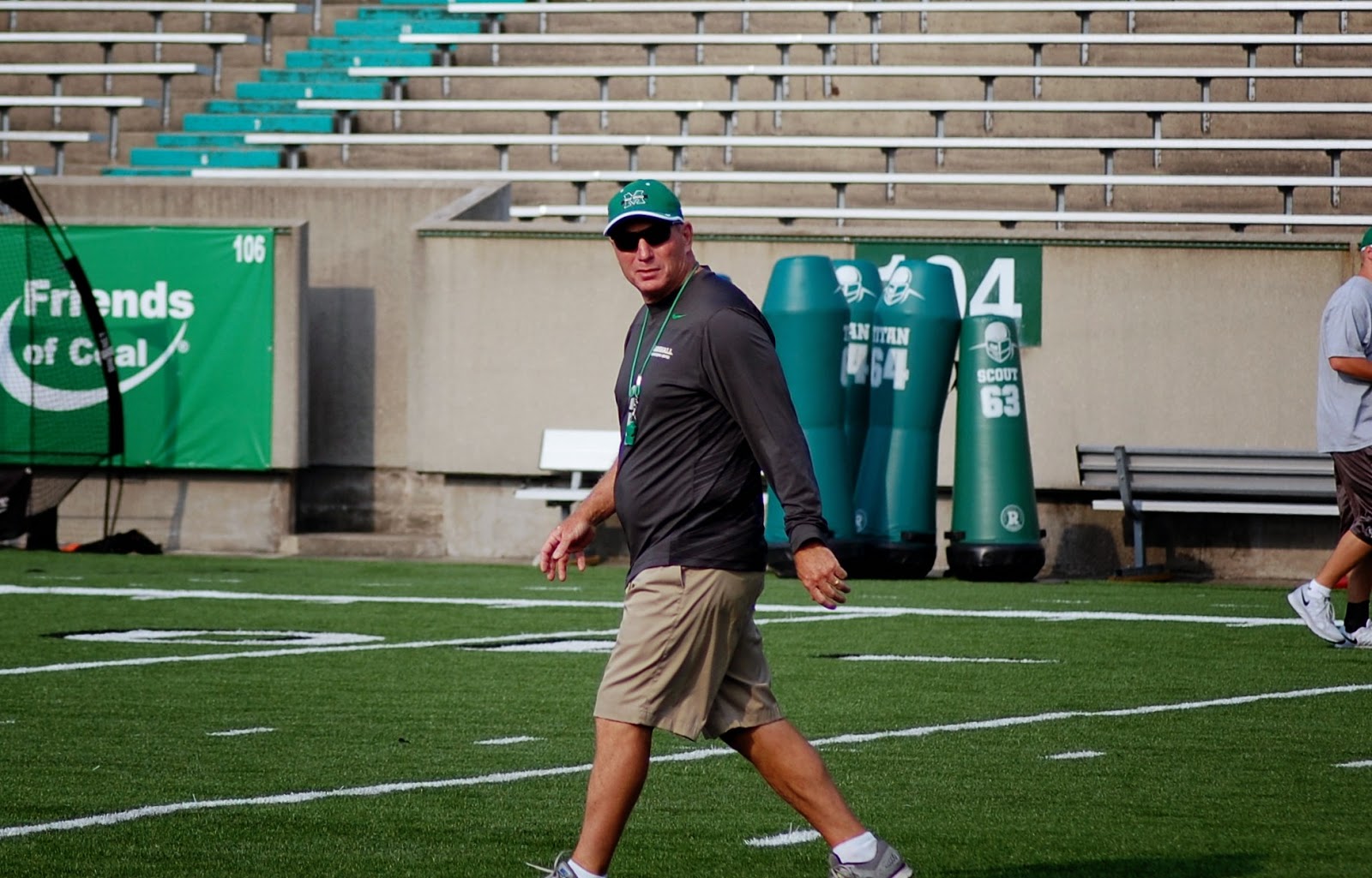 Collier Sports Zone Live Marshall Football Head Coach Doc Holliday