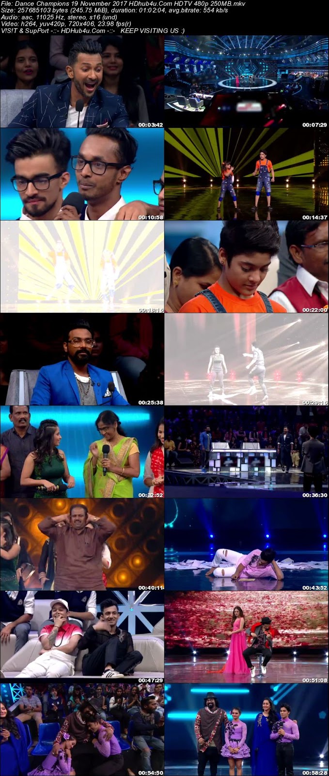 Dance Champions 19 November 2017 480p HDTV 250MB Download Dance Champions 19 November 2017 480p HDTV 250MB Download