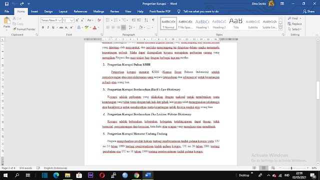 Cara Cepat Merapikan Tulisan di Microsoft Word
