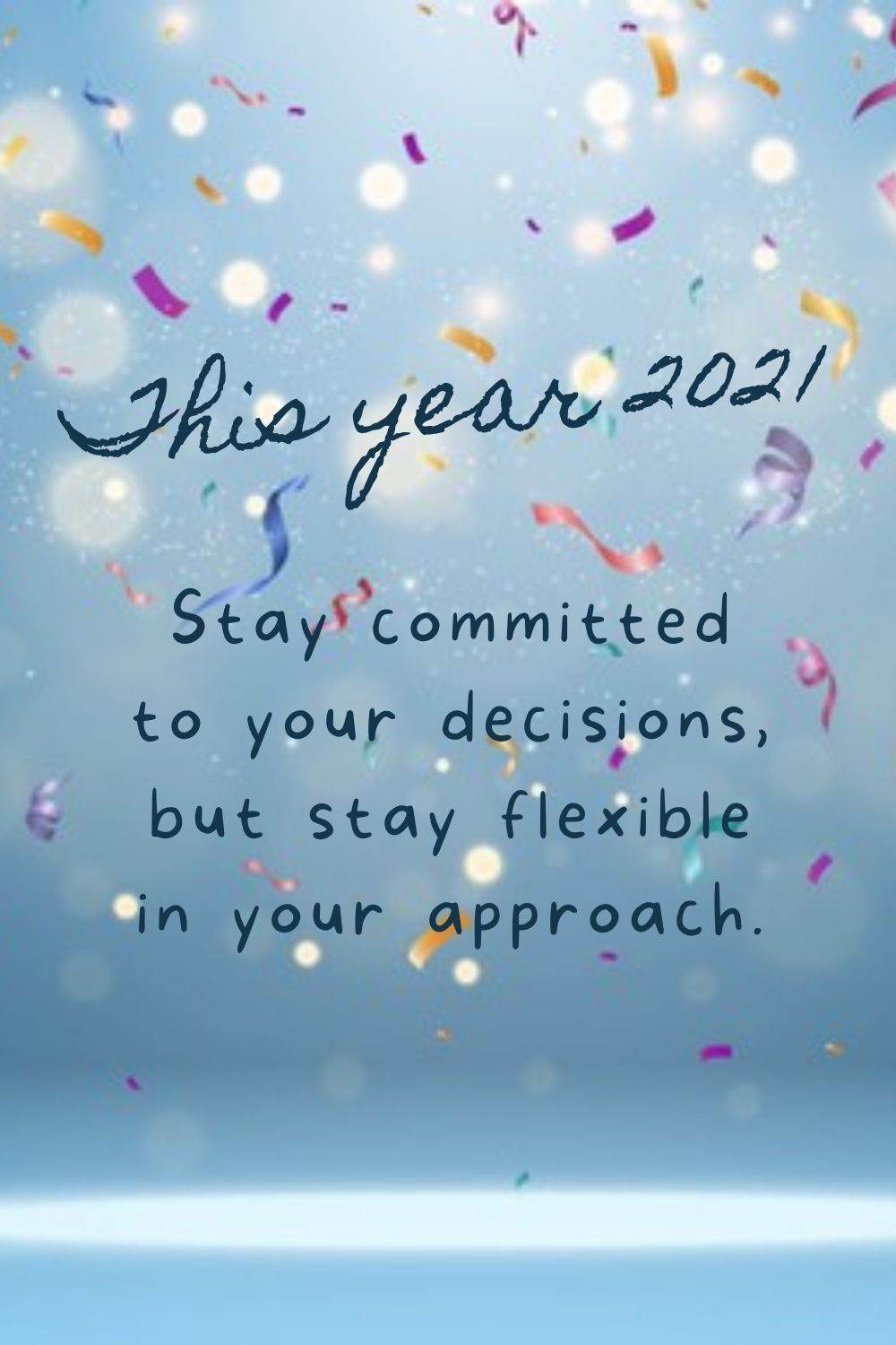 "Wishing that the New Year fills your life with happiness and bright