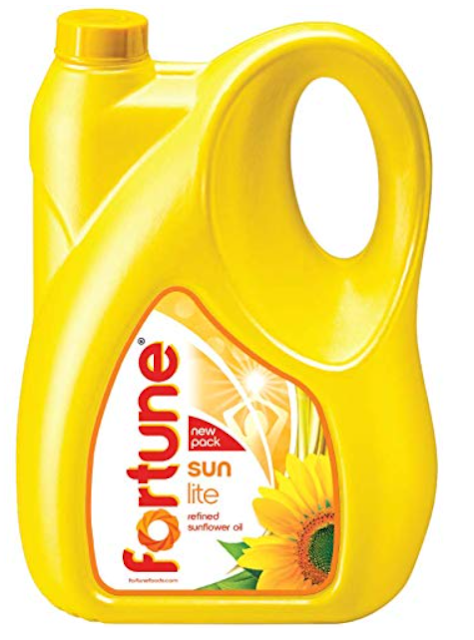 Fortune Sunlite Refined Sunflower Oil, 5L Can