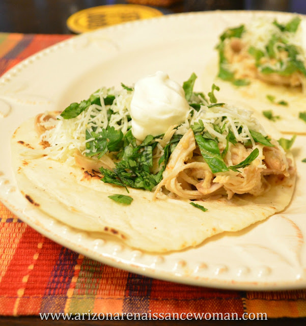 Slow-Cooker Margarita Chicken Tacos