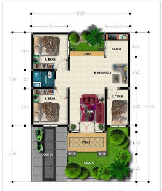 Simple House Designs 3 Bedrooms