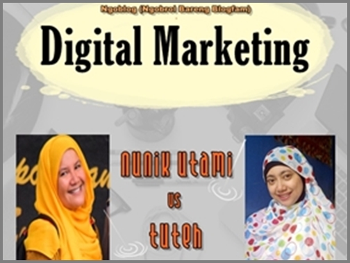 Ngoblog Soal Digital Marketing Bareng Nunik Utami di Live IG