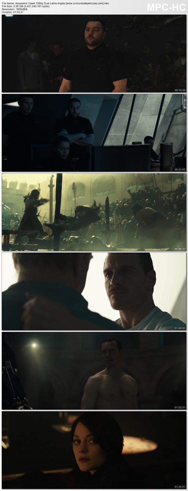 Capturas de la película.