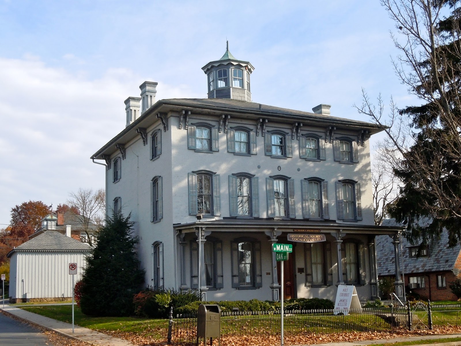 The Picturesque Style Italianate Architecture The Connell House