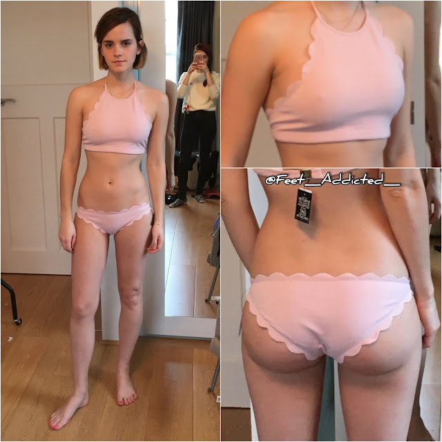 Emma Watson Ice Melting Bikini Pictures.