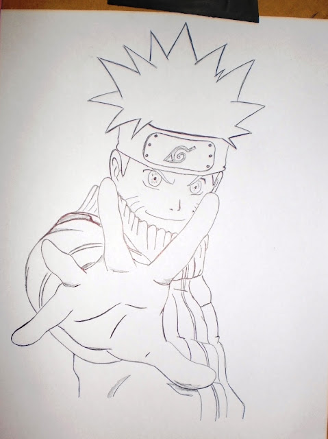 Arte Hobby E Games O Desenho Do Naruto