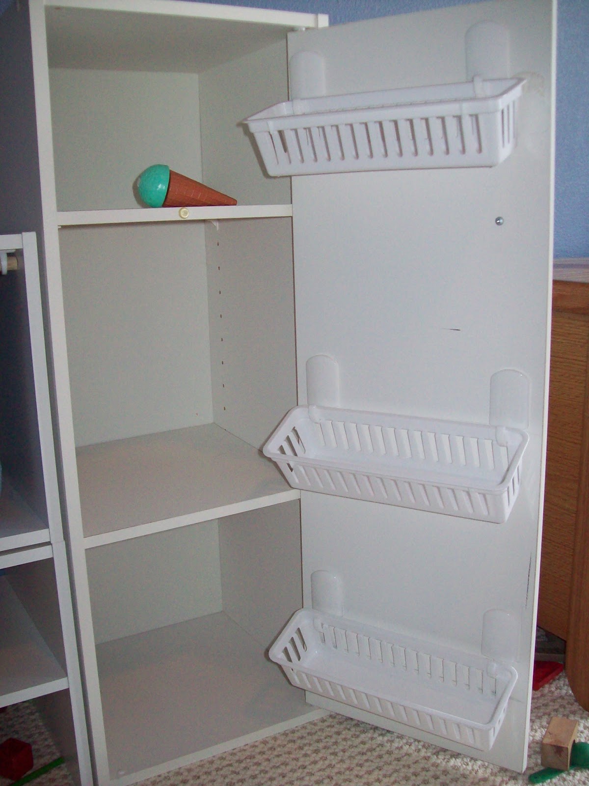 Sceleratus Classical Academy Homemade Play Kitchen The Refrigerator