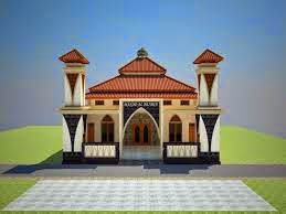 Desain  Masjid  Sederhana Desain  Properti Indonesia