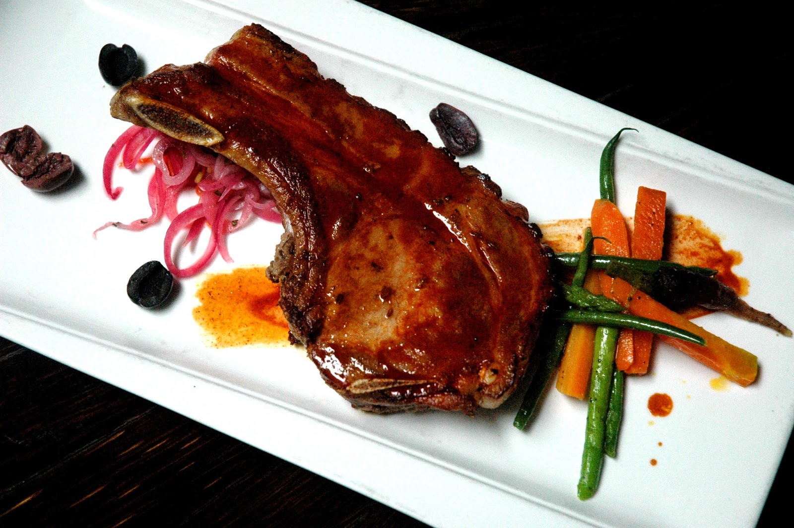 DUDE FOR FOOD Sundays at Salcedo with LuLu's Crab Cakes and The Ultimate Pork Chop