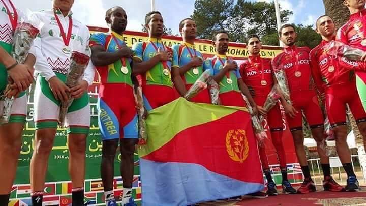 Team Eritrea wins continental gold - Madote