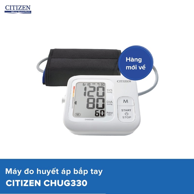 Citizen Máy đo huyết áp bắp tay Citizen CHUG330