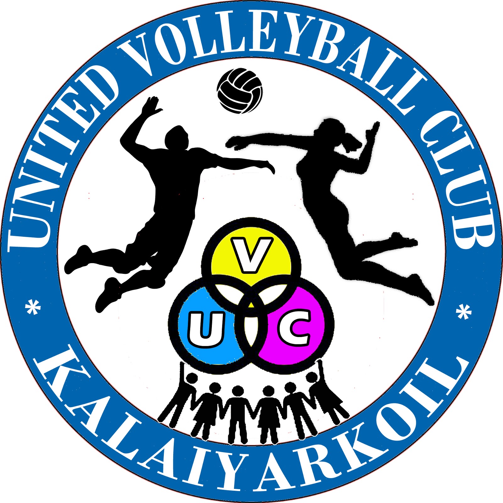 UNITED VOLLEYBALL CLUB UNITED VOLLEYBALL CLUB LOGO