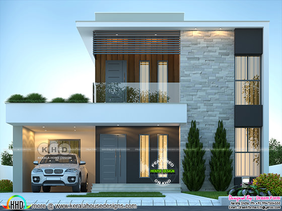 1893 sq-ft 4 BHK contemporary house