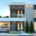 1893 sq-ft 4 BHK contemporary house