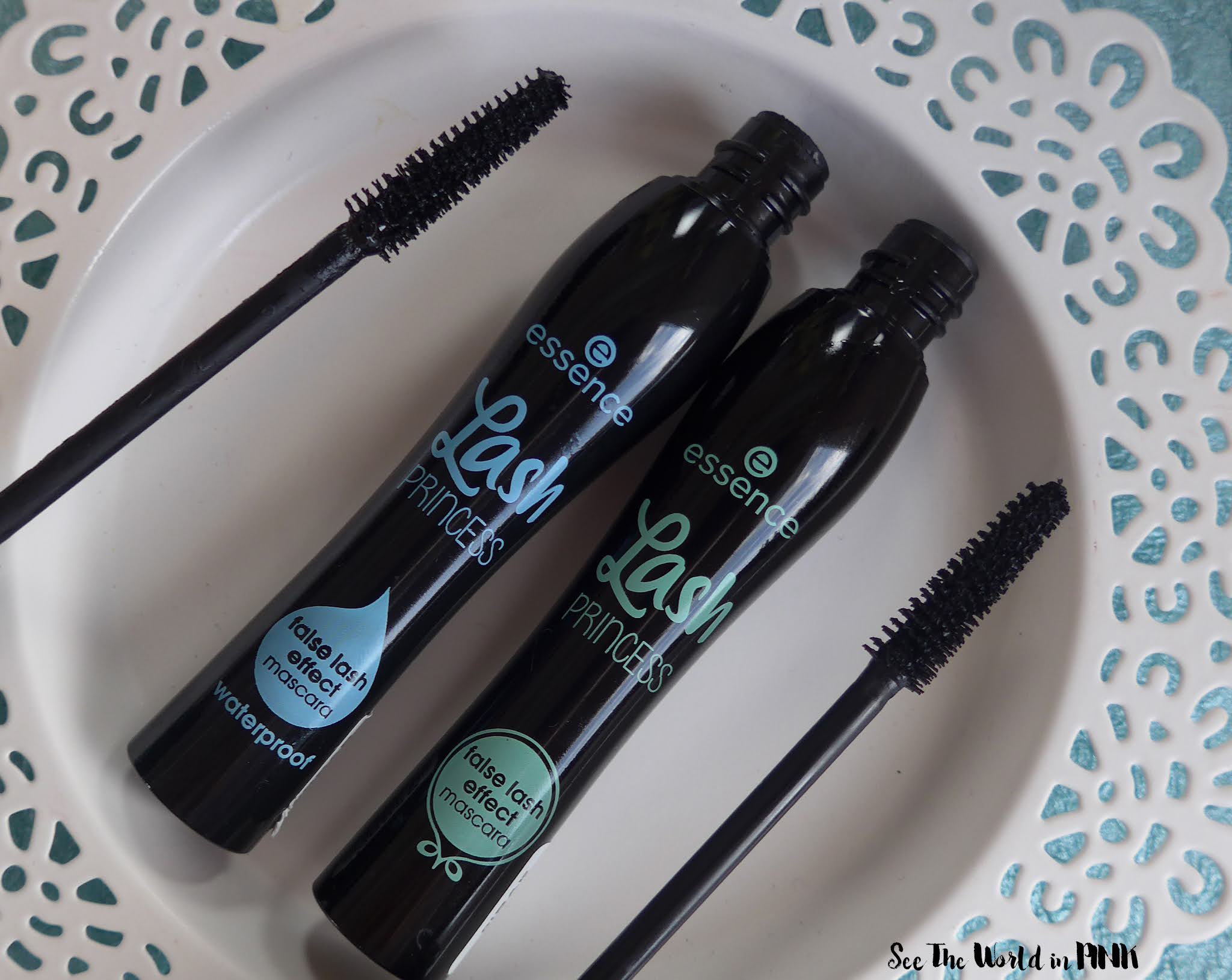 Essence Cosmetics Lash Princess False Lash Effect Mascara vs. False