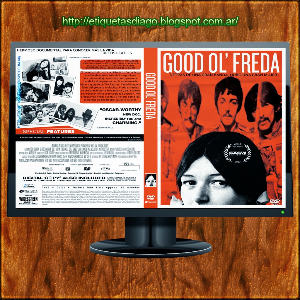Good Ol' Freda Dvd cover 