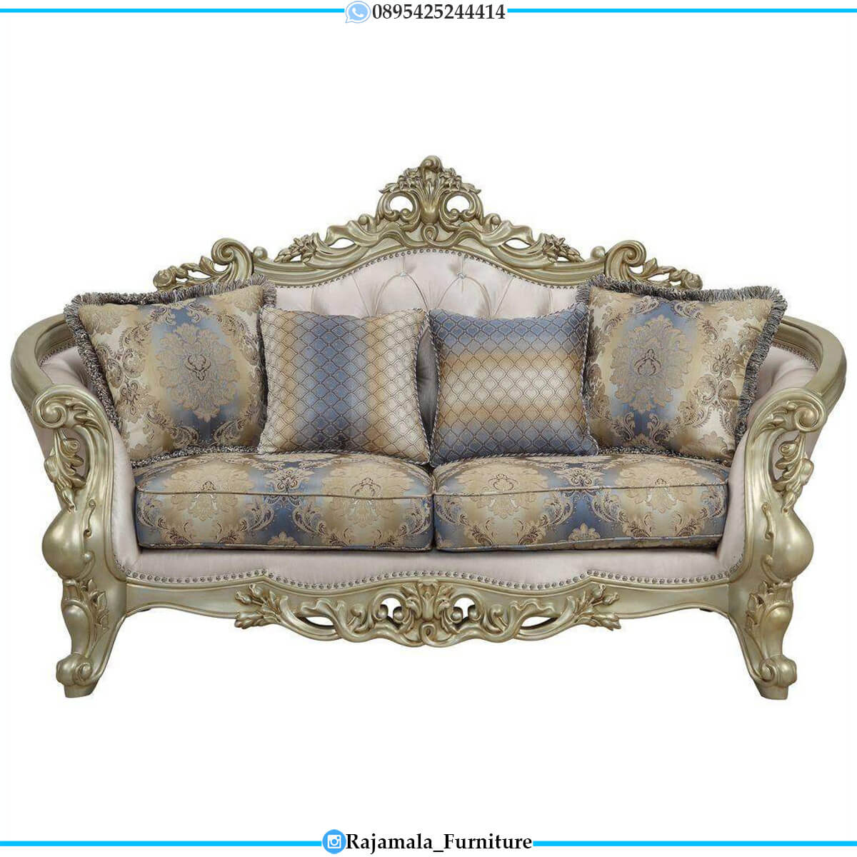 Sofa Tamu Mewah Jepara Luxury Classic Carving RM-0725