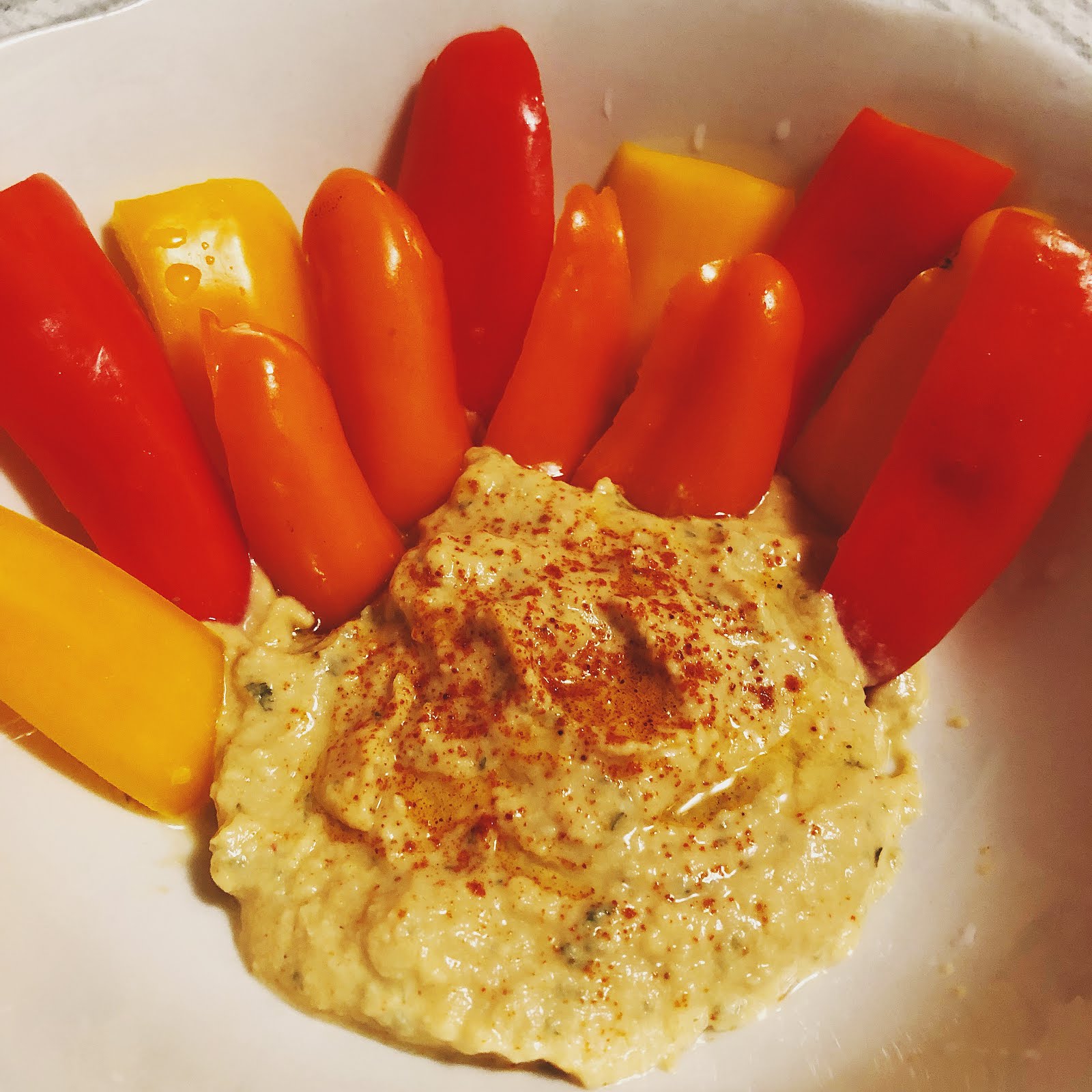 Creamy & Easy Homemade Garlic Hummus Glitter and Grub
