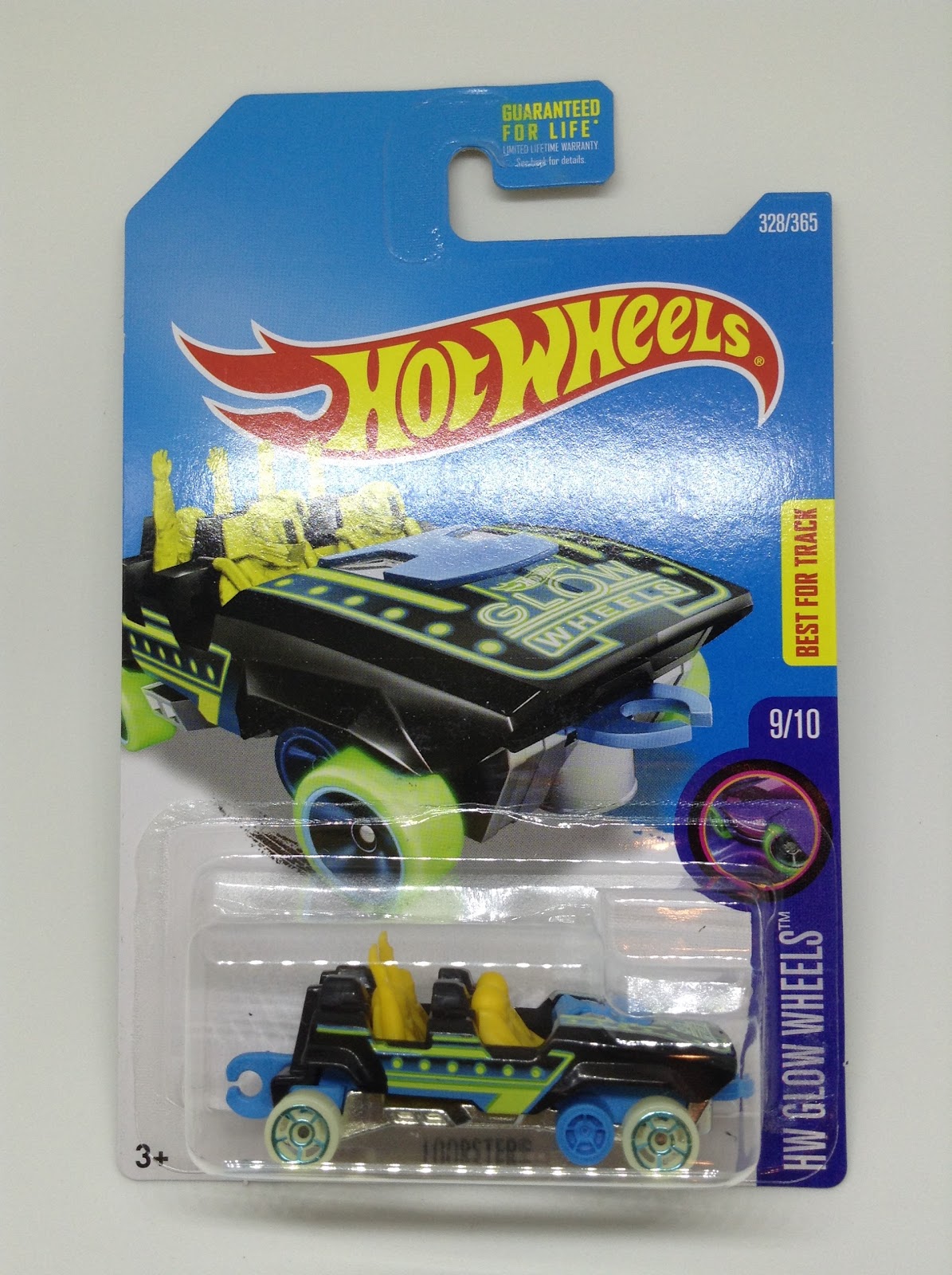JULIAN'S HOT WHEELS BLOG: Loopster (2017 HW Glow Wheels)
