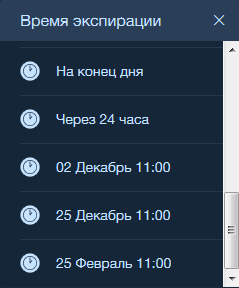 Binarium - экспирация Binarium - экспирация