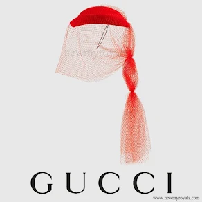 Charlotte Casiraghi wore GUCCI Hat With Veil