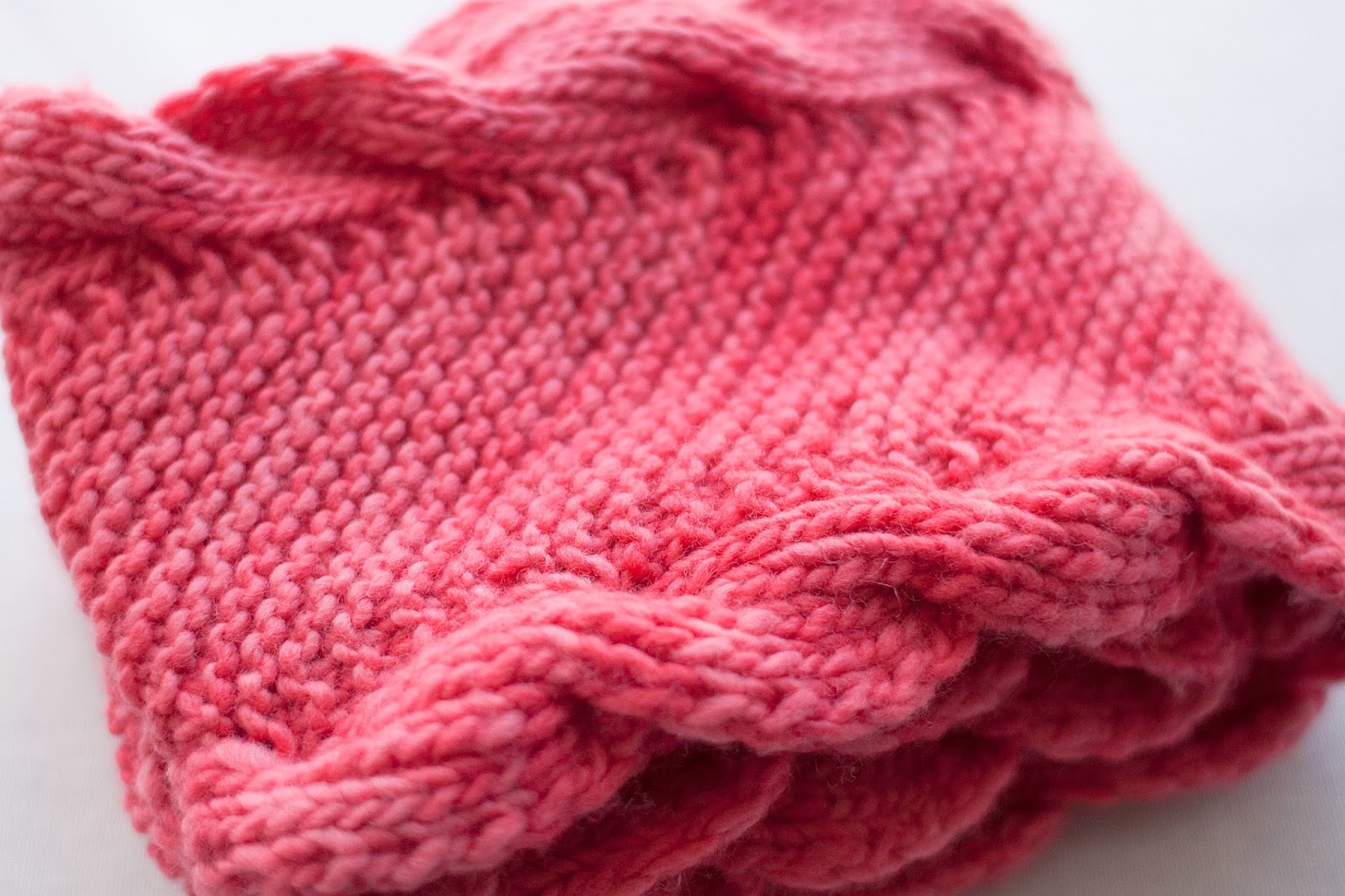 Free Knitting Pattern: Manos Maxima Bias Scarf | NobleKnits Knitting ...