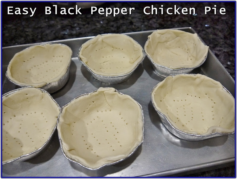 Recipes from everywhere Black Pepper Chicken Pie