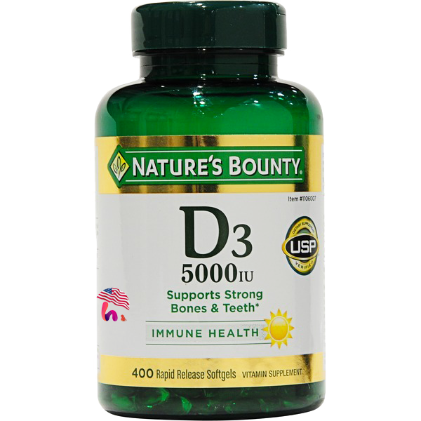Vitamin D3 NATURE'S BOUNTY 5000 IU