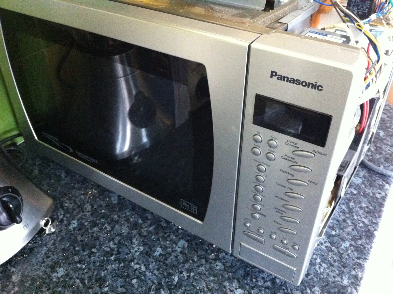 The Repair Blog Pansaonic inverter microwave cuts out, stops, resets