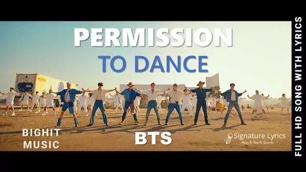 Permission to Dance Lyrics | Permission to Dance BTS Lyrics | BTS Song Permission to Dance Lyrics | Permission to Dance BTS Lyrics | BTS Song