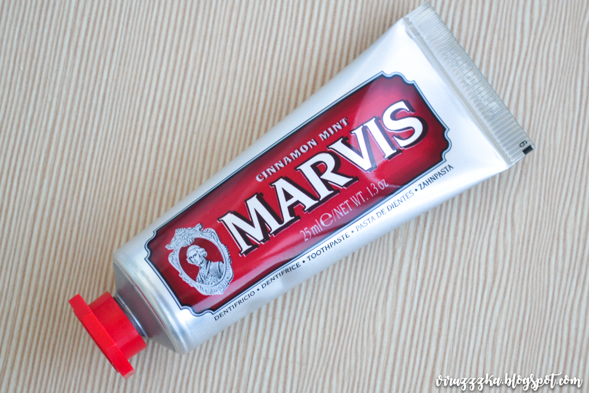 Marvis Cinnamon Mint Toothpaste Review