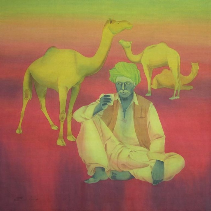 Современный индийский художник. Bhavesh Zala