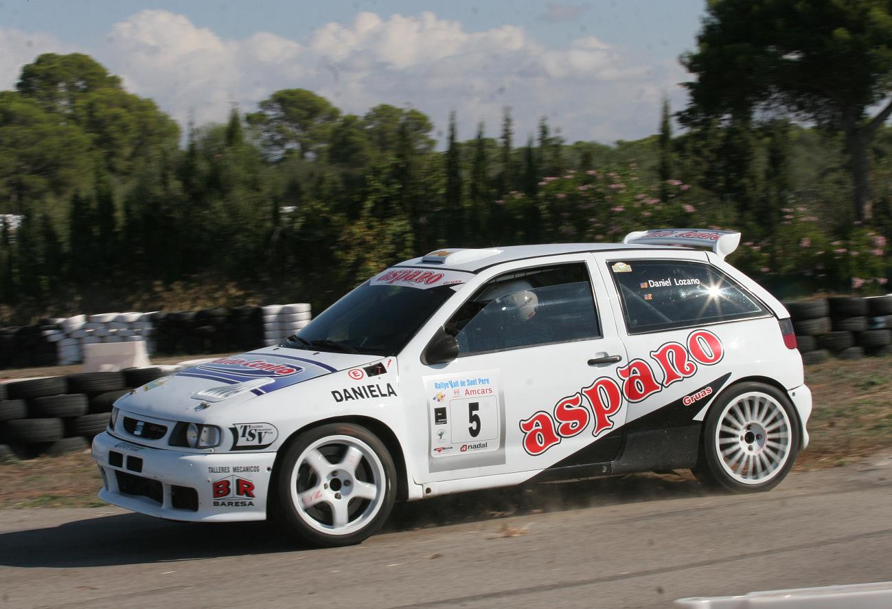 FotoSportCanarias Daniel Lozano con Seat Kit Car