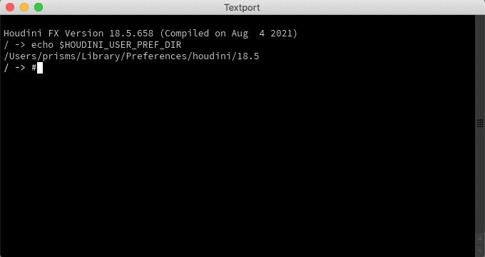 サルにもわかる Houdini: houdini environment variables