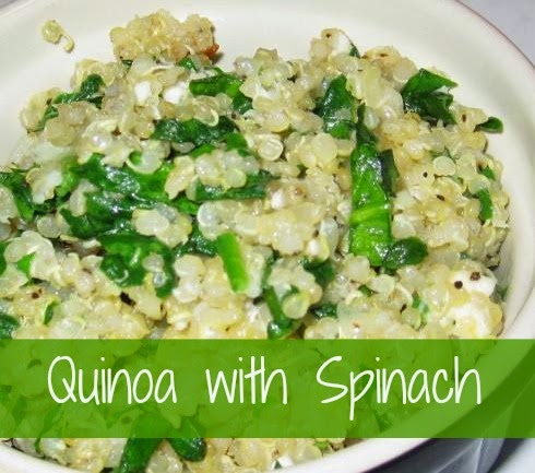  quinoa spinach recipe