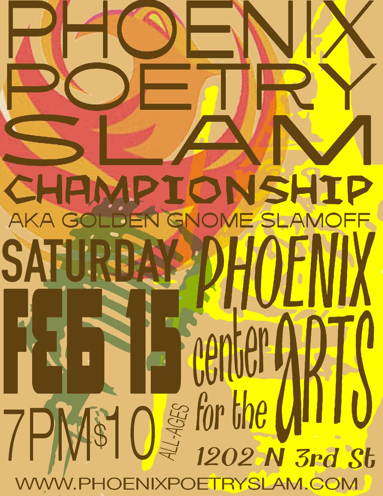 Phoenix Arizona Poetry Slam Lawn Gnome