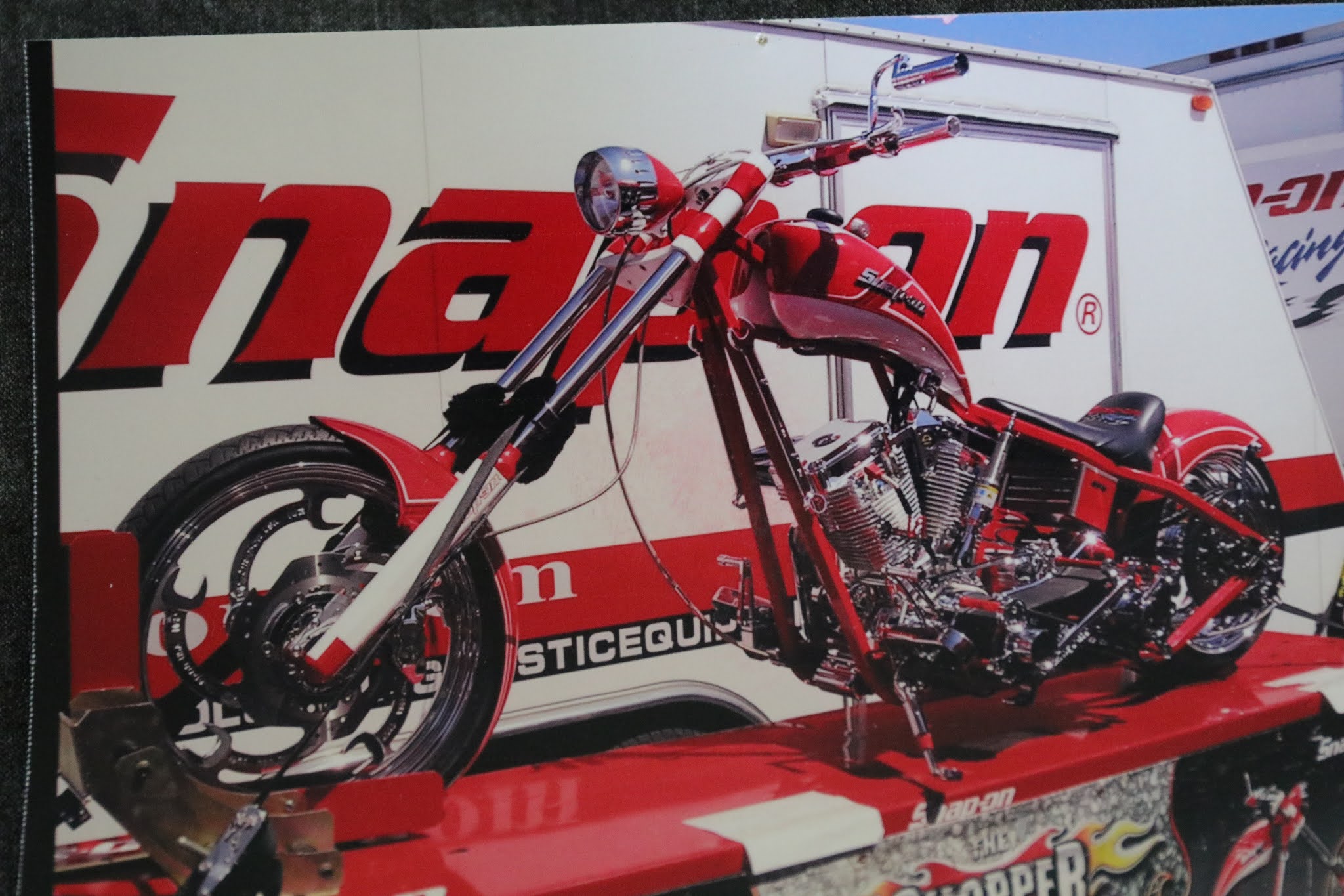 OldMotoDude Orange County Choppers SnapOn bike