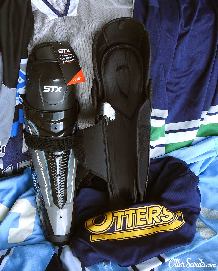 STX RX 3.1 Surgeon Hockey Shin Guards