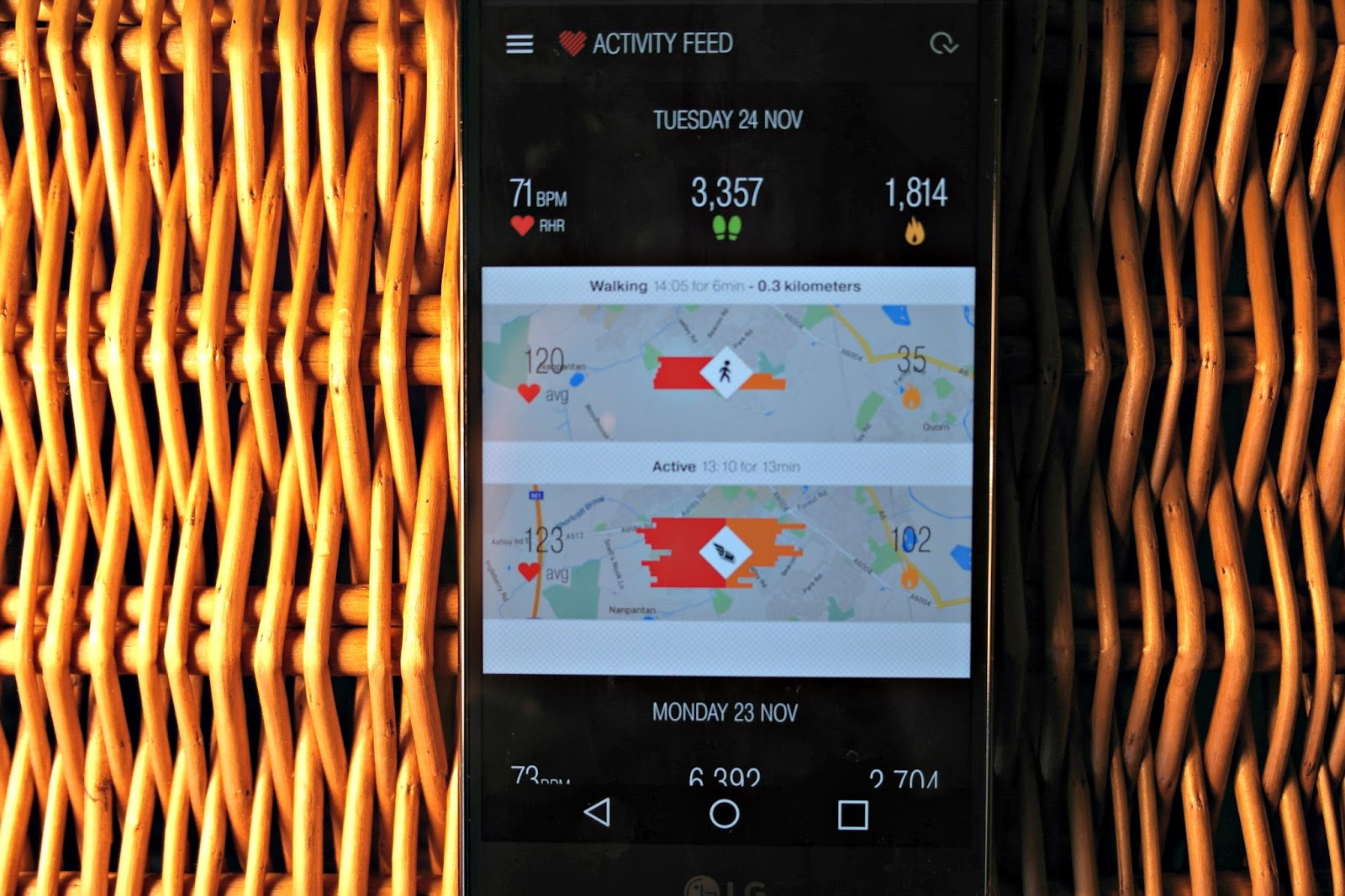 basis peak fitness My basis tracker