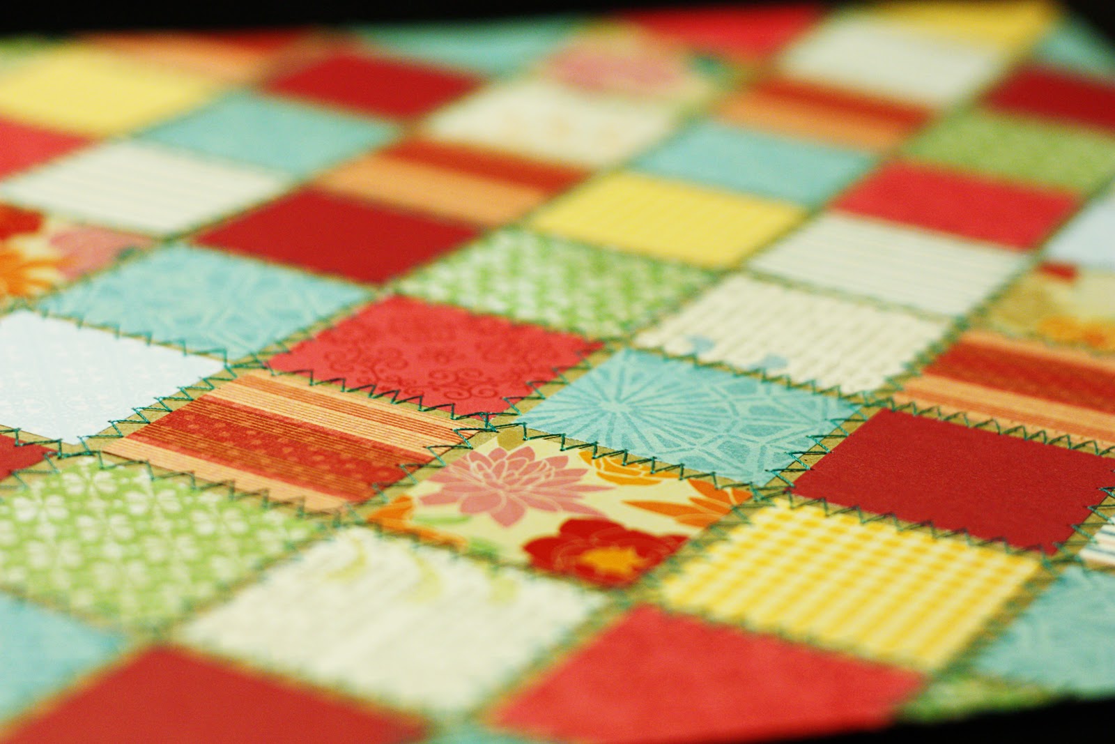 Counterfeit Kit Challenge TutorialPatchwork Paper