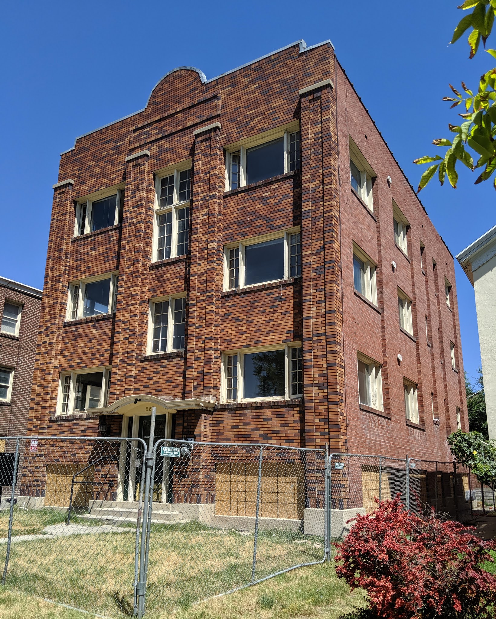 Rachel's SLC History Bigelow and Chapman Apartment Buildings